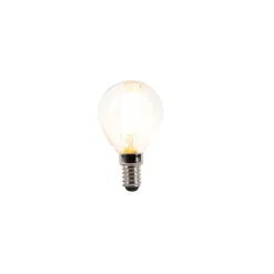 LUEDD Filament Lampen|Led Lampen*E14 dimmbare LED-Filament-Kugellampe 3W 250 lm 2700K