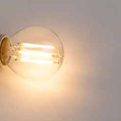 LUEDD Filament Lampen|Led Lampen*E14 dimmbare LED-Filament-Kugellampe 3W 250 lm 2700K