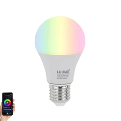 LUUMR Smarte Glühbirnen|Led Lampen*E27 Dimmbare LED-Glühbirne A60 Opal 9W 806lm 2700-6500K