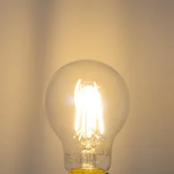 LUEDD Led Lampen*E27 Dimmbare LED-Glühbirne A60 Klar 4W 470 lm 2700K