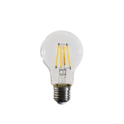LUEDD Filament Lampen|Led Lampen*E27 Dimmbare LED-Glühbirne A60 Klar 4,5W 500 lm 2700K