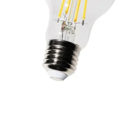 LUEDD Filament Lampen|Led Lampen*E27 Dimmbare LED-Glühbirne A60 6W 500 lm 2200K