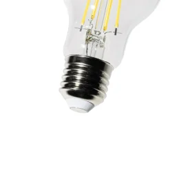 LUEDD Filament Lampen|Led Lampen*E27 Dimmbare LED-Glühbirne A60 6W 500 lm 4000K