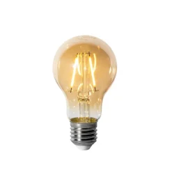 LUEDD Filament Lampen|Led Lampen*E27 Dimmbare LED-Glühbirne A60 Gold 3W 250 lm 2200K