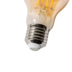 LUEDD Filament Lampen|Led Lampen*E27 Dimmbare LED-Glühbirne A60 Gold 3W 250 lm 2200K