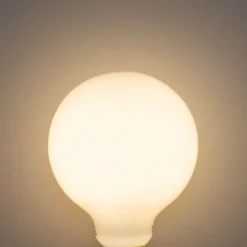 LUEDD Led Lampen*E27 Dimmbare LED-Glühbirne Opal G95 5W 450lm 3000K