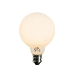 LUEDD Led Lampen*E27 Dimmbare LED-Glühbirne Opal G95 5W 450lm 2200K