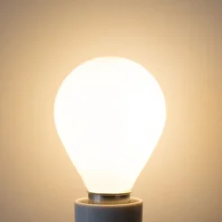 LUEDD Led Lampen|Schlafzimmerlampen*E14 Dimmbare LED-Glühbirne P45 Opal 5W 470 lm 2700K