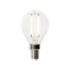 LUEDD Filament Lampen|Led Lampen*E14 Dimmbare LED-Glühbirne P45 Klarglas 3W 250 lm 3000K