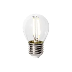 LUEDD Filament Lampen|Led Lampen*E27 Dimmbare LED-Glühbirne P45 Klarglas 3W 250 lm 3000K