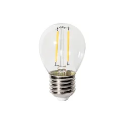 LUEDD Filament Lampen|Led Lampen*E27 Dimmbare LED-Glühbirne P45 Klarglas 3W 250 lm 3000K