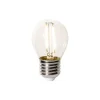 LUEDD Led Lampen|Schlafzimmerlampen*E27 Dimmbare LED-Glühbirne P45 Klarglas 3W 250 lm 2200K