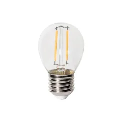 LUEDD Led Lampen|Schlafzimmerlampen*E27 Dimmbare LED-Glühbirne P45 Klarglas 3W 250 lm 2200K