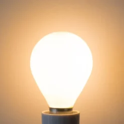 LUEDD Filament Lampen|Led Lampen*E14 Dimmbare LED-Glühbirne P45 Opal 5W 470 lm 2200K