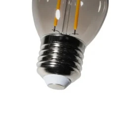LUEDD Filament Lampen|Led Lampen*E27 Dimmbare LED-Glühbirne P45 Rauch 3W 250 lm 2200K