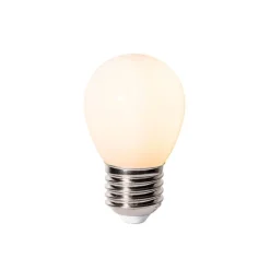 LUEDD Filament Lampen|Led Lampen*E27 Dimmbare LED-Glühbirne P45 Opalglas 3W 250 lm 2200K