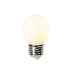 LUEDD Led Lampen|Filament Lampen*E27 Dimmbare LED-Glühbirne P45 Opalglas 3W 250 lm 3000K