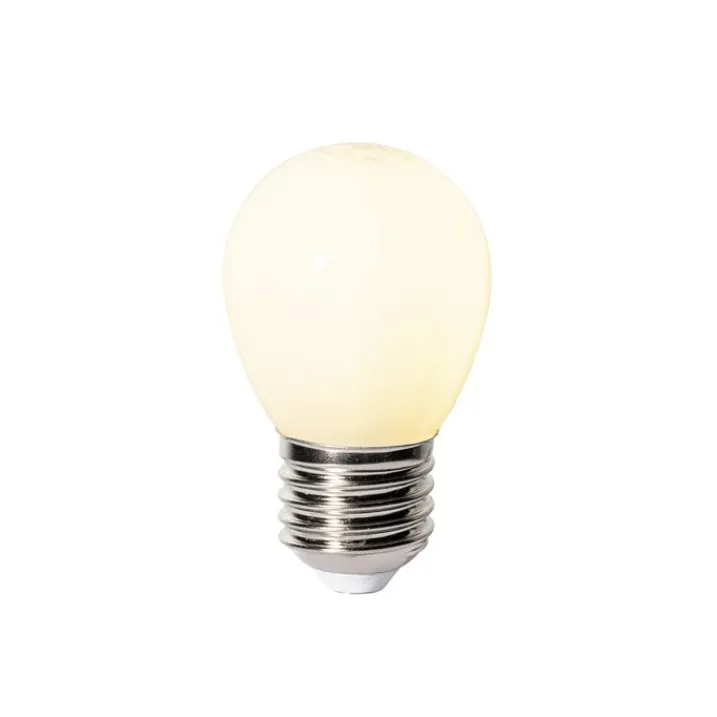 LUEDD Led Lampen|Filament Lampen*E27 Dimmbare LED-Glühbirne P45 Opalglas 3W 250 lm 3000K