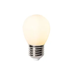 LUEDD Filament Lampen|Led Lampen*E27 Dimmbare LED-Glühbirne P45 Opalglas 3W 250 lm 2700K