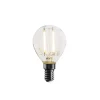 LUEDD Filament Lampen|Led Lampen*E14 Dimmbare LED-Glühbirne P45 Klar 3W 250 lm 2700K