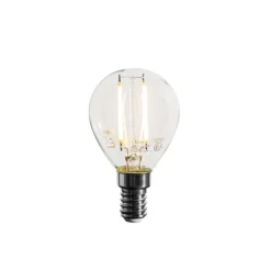 LUEDD Filament Lampen|Led Lampen*E14 Dimmbare LED-Glühbirne P45 Klar 3W 250 lm 2700K