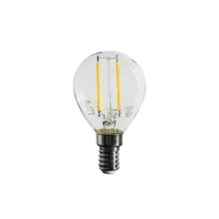 LUEDD Filament Lampen|Led Lampen*E14 Dimmbare LED-Glühbirne P45 Klar 3W 250 lm 2700K