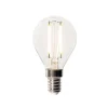 LUEDD Filament Lampen|Led Lampen*E14 Dimmbare LED-Glühbirne P45 Klarglas 3W 250 lm 2200K