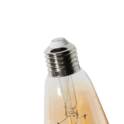 LUEDD Filament Lampen|Led Lampen*E27 Dimmbare LED-Glühbirne ST64 Gold 5W 450 lm 2700K
