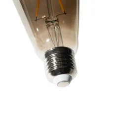 LUEDD Filament Lampen|Led Lampen*E27 Dimmbare LED-Glühbirne ST64 Rauchglas 2W 200 lm 2700K