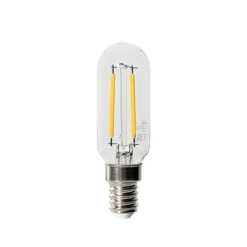 LUEDD Filament Lampen|Led Lampen*E14 Dimmbare LED-Glühbirne T26 Kühlschrank 2W 200 lm 2700K