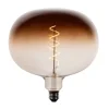 LUEDD Filament Lampen|Led Lampen*E27 Dimmbare LED-Glühbirnen G220 Braun 4,9W 130 lm 1800K