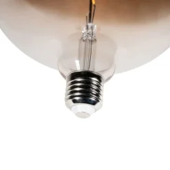 LUEDD Filament Lampen|Led Lampen*E27 Dimmbare LED-Glühbirnen G170 Braun 4,9W 130 lm 1800K
