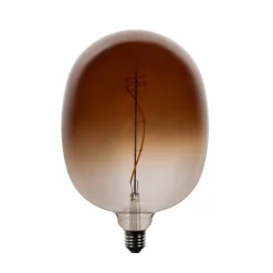 LUEDD Filament Lampen|Led Lampen*E27 Dimmbare LED-Glühbirnen G170 Braun 4,9W 130 lm 1800K