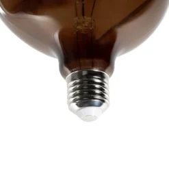 LUEDD Filament Lampen|Led Lampen*E27 Dimmbare LED-Glühbirnen T125 Braun 4W 120 lm 1800K