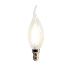 LUEDD Filament Lampen|Led Lampen*E14 dimmbare LED-Glühfaden-Kerzenlampe 3W 250 lm 2700K