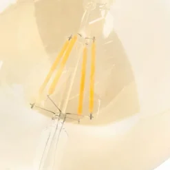 LUEDD Filament Lampen|Led Lampen*E27 dimmbare LED-Glühlampe G125 Goldline 5W 450 lm 2200K