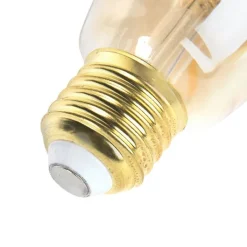 LUEDD Filament Lampen|Led Lampen*E27 dimmbare LED-Glühlampe ST64 goldline 5W 380 lm 2200K