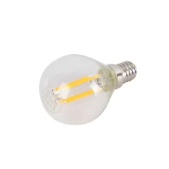LUEDD Filament Lampen|Led Lampen*E14 dimmbare LED-Glühlampe 5W 470 lm 2700K