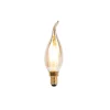 LUEDD Filament Lampen|Led Lampen*E14 dimmbare LED-Kerzenlampe mit Filamentspitze 240V 3W 250 lm