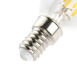 LUEDD Filament Lampen|Led Lampen*E14 dimmbare LED-Kerzenlampe B35 5W 380 lm 2700K