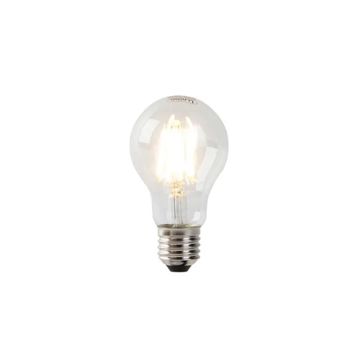 LUEDD Filament Lampen|Led Lampen*E27 dimmbare LED-Lampe A60 klar 7W 806 lm 2700K