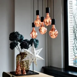 Calex Led Lampen*E27 dimmbare LED-Lampe A165 rosa 6W 80 lm 1800K