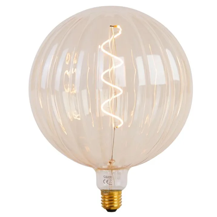 Calex Led Lampen*E27 dimmbare LED-Lampe G200 Bernstein 4W 240 lm 2000K