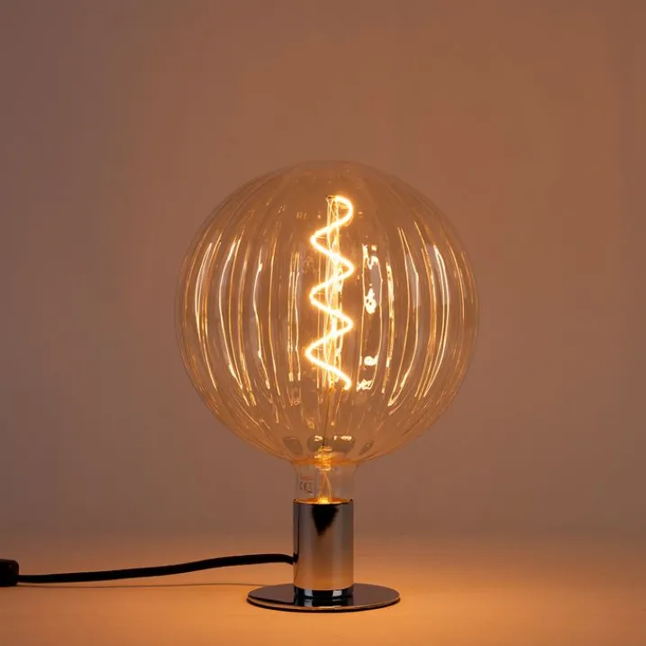 Calex Led Lampen*E27 dimmbare LED-Lampe G200 Bernstein 4W 240 lm 2000K