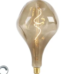 Calex Led Lampen*E27 dimmbare LED-Lampe G168 Bronze 6W 150 lm 1800K