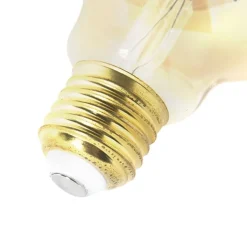 LUEDD Filament Lampen|Led Lampen*E27 dimmbare LED-Lampe G95 Goldline 5W 360 lm 2200K