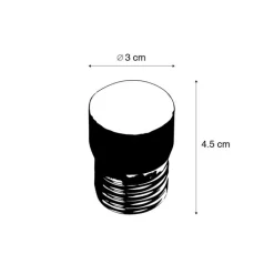 ETH Led Lampen*E27 dimmbare LED-Lampe PUCC 3,5 W 210 lm 2200 K
