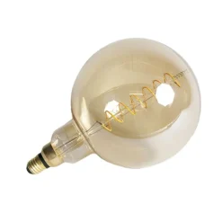 Calex Filament Lampen|Led Lampen*E27 dimmbare LED-Lampe Spiralfaden G200 3W 200 lm 2100K