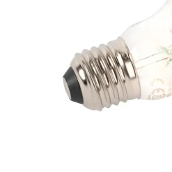 LUEDD Filament Lampen|Led Lampen*E27 dimmbarer LED-Glühlampenkopfspiegel A60 schwarz 350lm 2700K