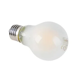 LUEDD Led Lampen*E27 dimmbares LED-Filament A60 Opalglas 7W 806 lm 2700K